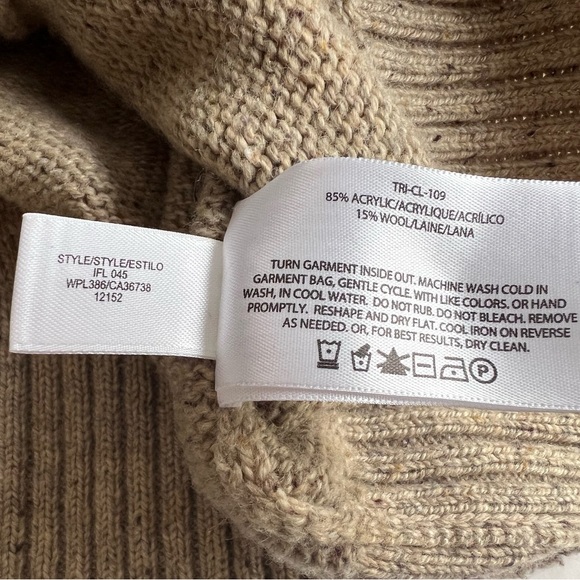 Haggar Clothing Men’s Quarter Zip Sweater Size XL - Picture 9 of 9